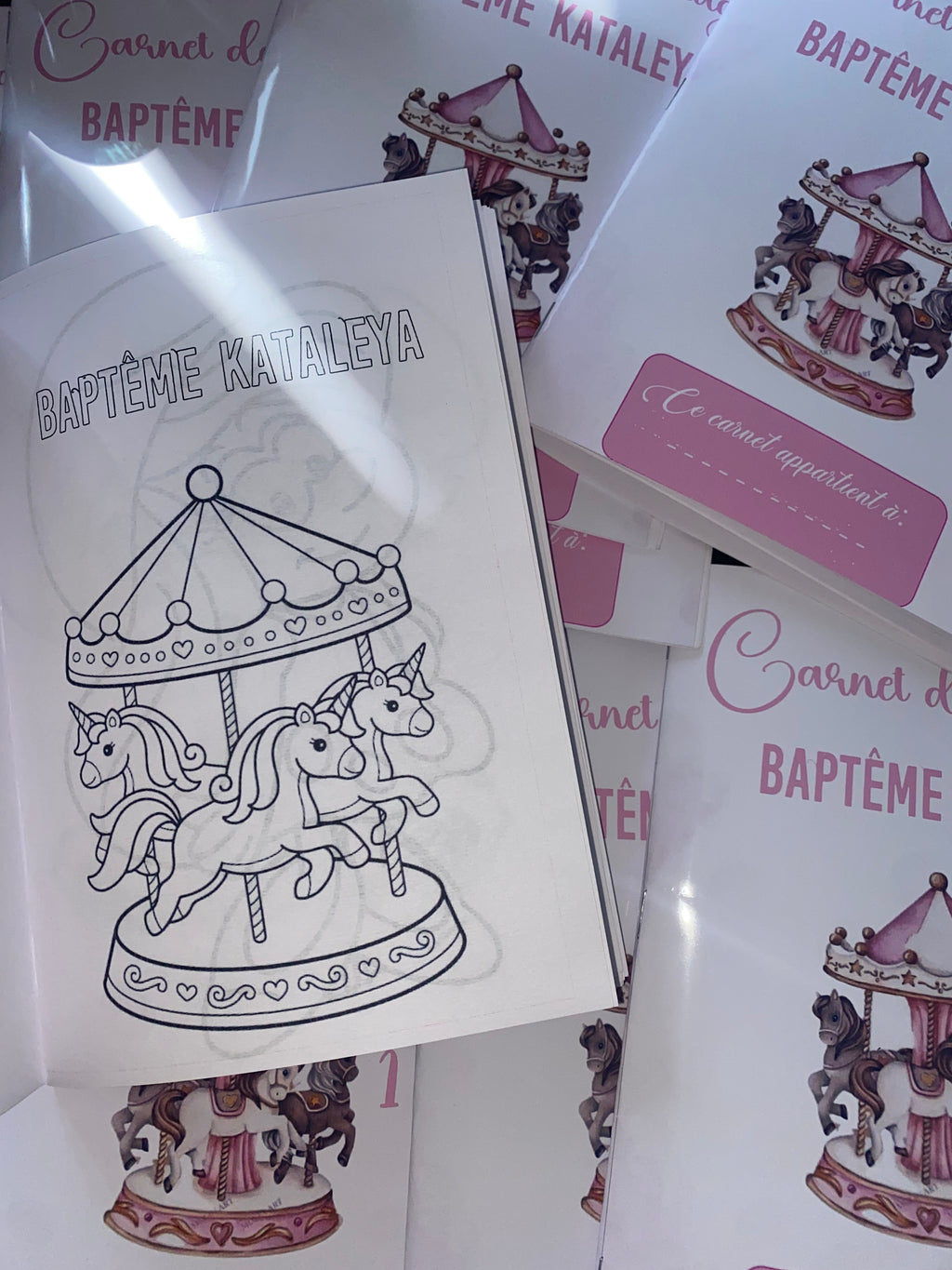 Carnet de coloriages