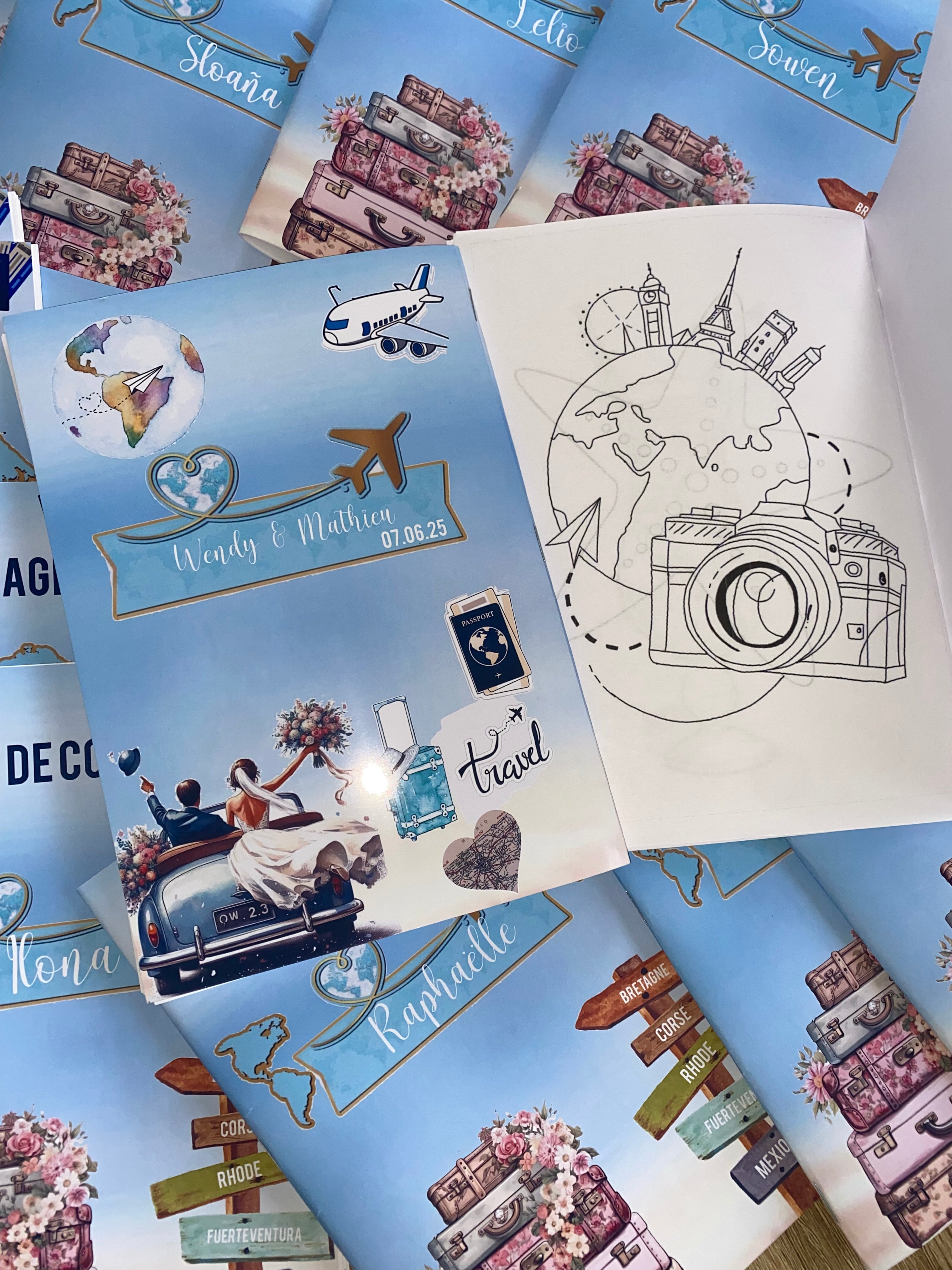 Carnet de coloriages