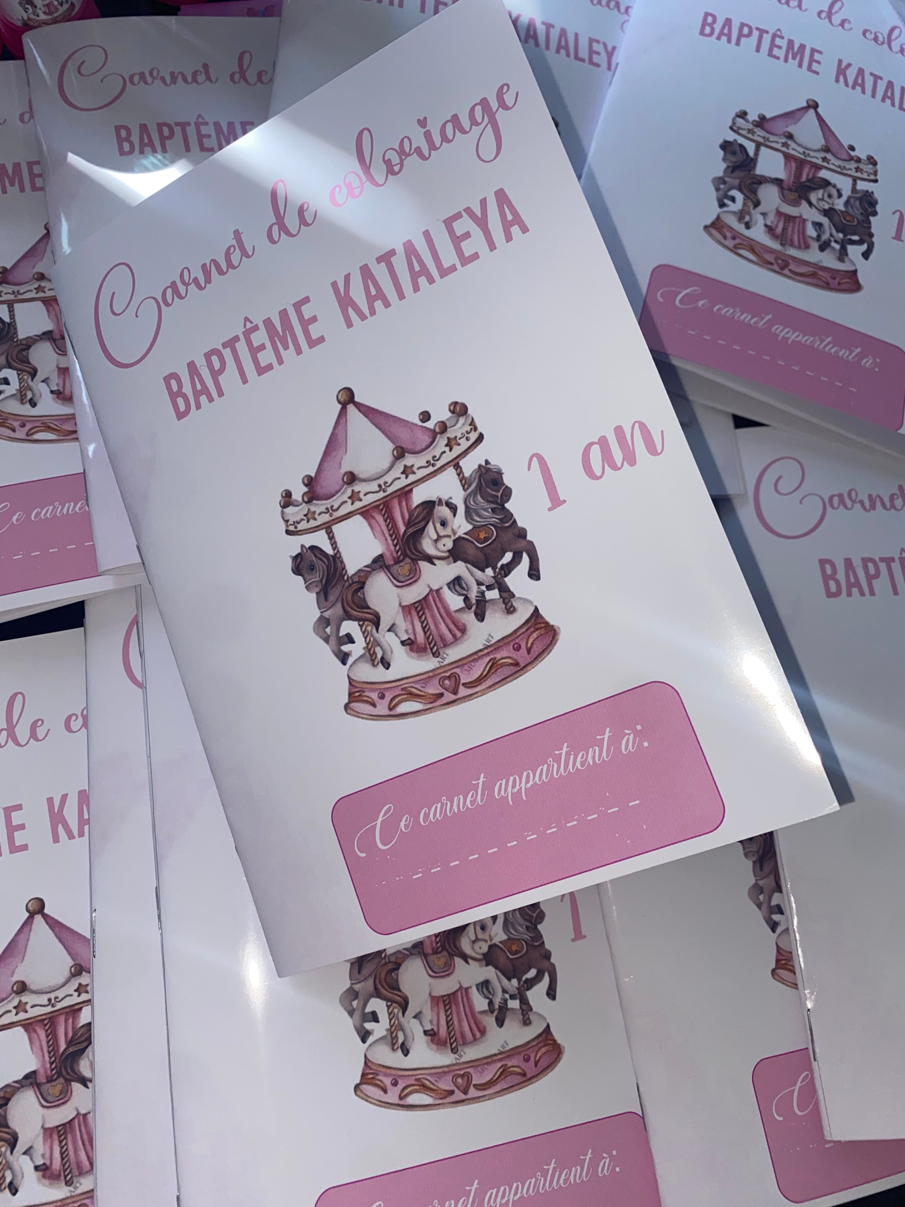 Carnet de coloriages